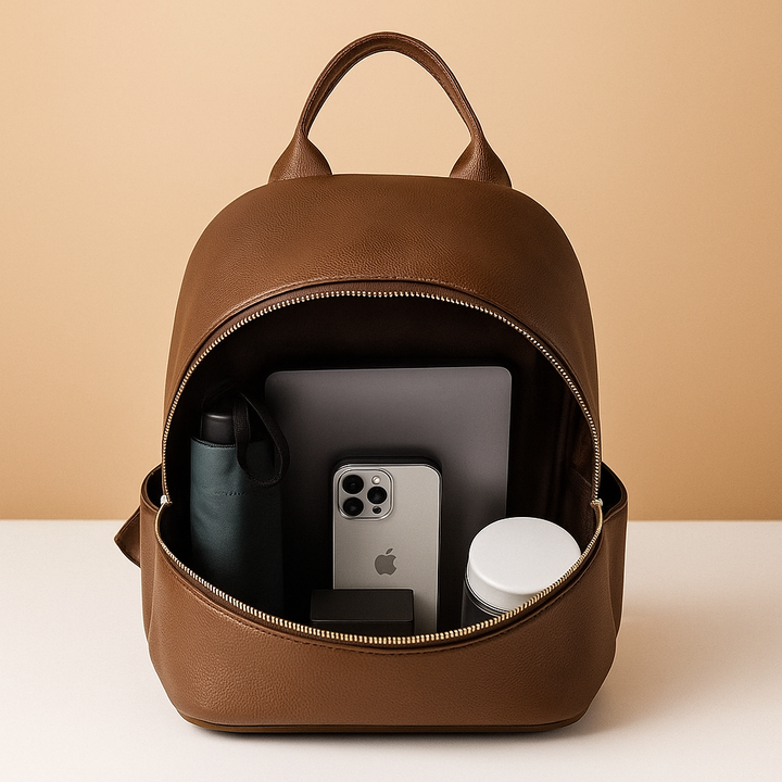 Water-resistant backpack with anti-theft pocket | Isla