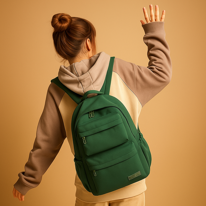 Waterproof travel backpack with multi-pocket storage for men | Jaden