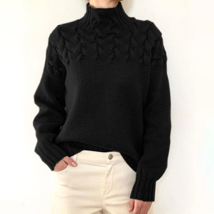 Hailey | Cozy Turtleneck Knit Sweater
